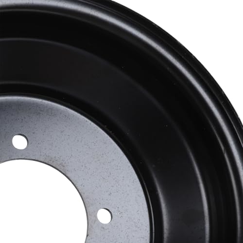 19x7-8 8 Inch ATV Front Wheel Rim 4 Bolt Holes 19x7.00-8 High Strength Steel Wheel Hub Rim for Go Kart Quad Dirt Bike Buggy Ride On Mower