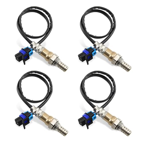 Oxygen Sensor Upstream Downstream 234-4566 234-4565 Compatible for 2007-2019 Chevrolet Camaro Equinox Impala Traverse GMC Acadia Buick Enclave Cadillac XTS Pontiac [3.6L V6] Engine Only