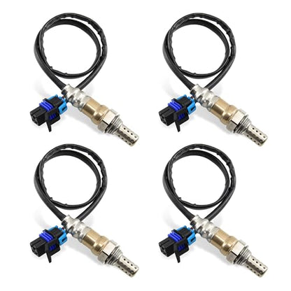 Oxygen Sensor Upstream Downstream 234-4566 234-4565 Compatible for 2007-2019 Chevrolet Camaro Equinox Impala Traverse GMC Acadia Buick Enclave Cadillac XTS Pontiac [3.6L V6] Engine Only