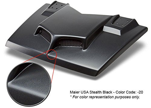Maier USA Rear Fender Compatible/Replacement for 06-14 Honda TRX450R/ER - Stealth Black - 11752-20 - color: Stealth Black