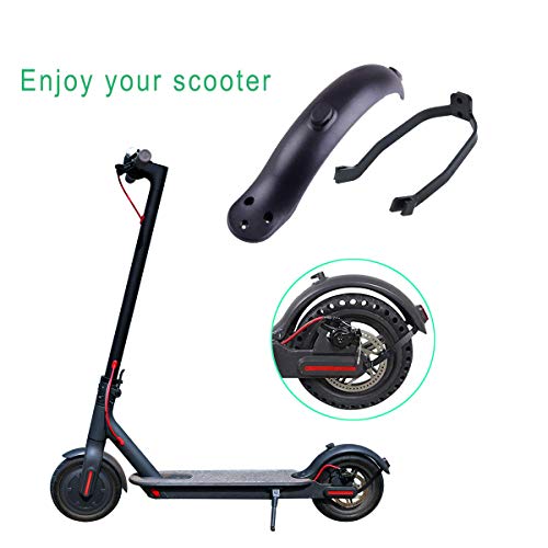 2 Pieces Rear Fender Mudguard Bracket Rear Fender Scooter Replacement Accessory Support for Xiaomi M365/ M365 Pro Scooter with Screws and Screw Caps …