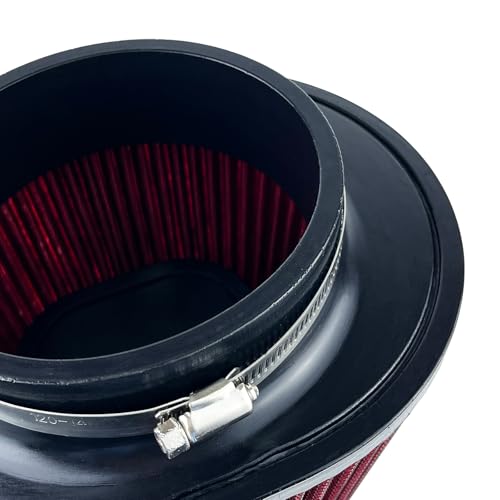 Cold Air Intake Filter 24-91064 Air Intake Filter 5 IN F x (9x7-1/2) IN B x (6-3/4x5-1/2) IN T x 7 IN H Intake Filter