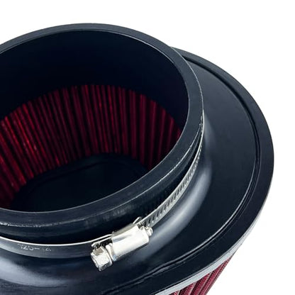 Cold Air Intake Filter 24-91064 Air Intake Filter 5 IN F x (9x7-1/2) IN B x (6-3/4x5-1/2) IN T x 7 IN H Intake Filter