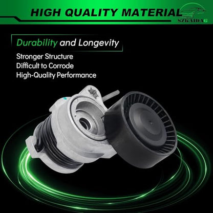 Belt Tensioner Assembly with Pulley for:-BMW 750I 2006-2008 545I - size: 11287549588