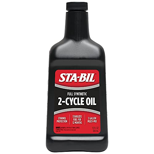 STA-BIL Full Synthetic 2-Cycle Oil, 13 oz - size: 13 fl. oz