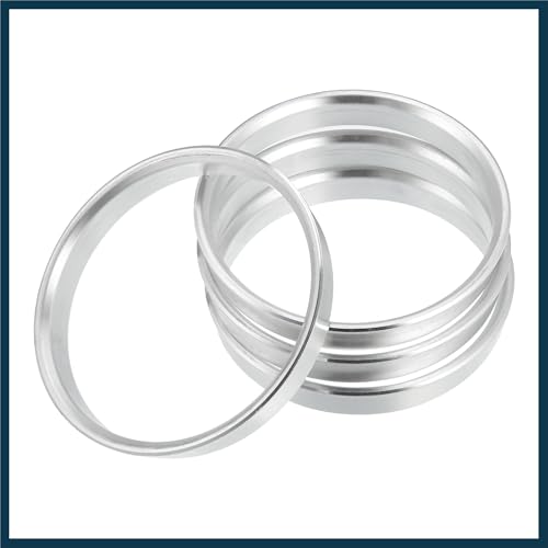 4pcs OD 71.6mm to ID 67.1mm Aluminium Alloy Car Hub Centric Rings Wheel Bore Center Spacer Automotive Parts