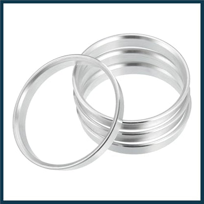 4pcs OD 71.6mm to ID 67.1mm Aluminium Alloy Car Hub Centric Rings Wheel Bore Center Spacer Automotive Parts