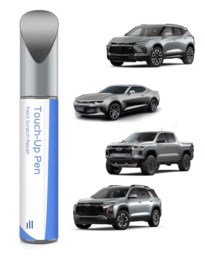 GXD/WA130H Sharkskin/Sterling Gray Metallic Touch Up Paint Compatible with Chevrolet Exact Match Chips and Nicks Touch Up - color: Sharkskin/Sterling Gray Metallic(GXD/WA130H) compatible with Blazer/Camaro/Colorado/Equinox/Malibu/Silverado/Suburban/Tahoe/