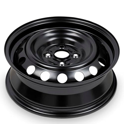 For 2012-2019 Toyota Prius C 15 Inch Painted Black Rim - OE Direct Replacement - Road Ready Car Wheel - size: Fits: 2012-2019 Toyota Prius C - 15x5