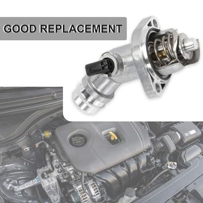 Engine Coolant Thermostat Housing Assembly Fit for Hyundai, Kia