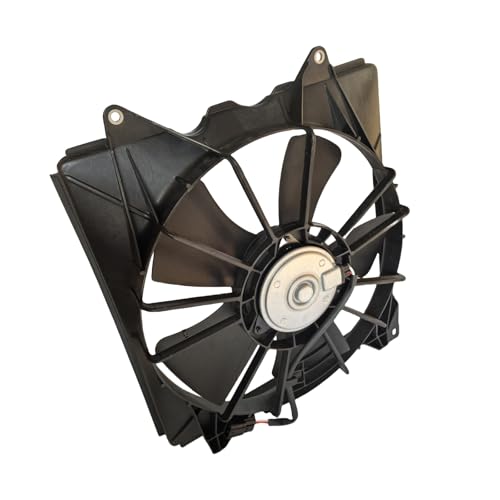 Pack of 2 AC Cooling Radiator Fan Assembly Left & Right Set Compatible with 2008-2012 Honda Accord 2.4L # HO3113123 611130 621-357
