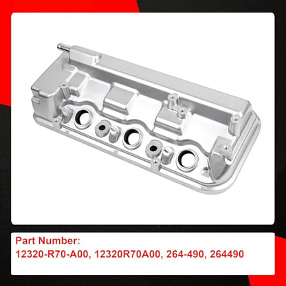 Rear Engine Valve Cover with Gasket For Honda Acura V6 3.5L 3.7L - color: Rear