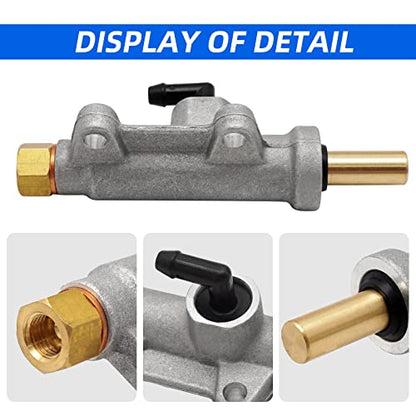 Rear Foot Brake Master Cylinder for Polaris Sportsman 500 700 600 400 800 335 450 Diesel 455 Scrambler 400 500 Trail Blazer 250 Trail Boss 325 Worker 335 500 Sport 400 Xplorer,OEM# 1910301