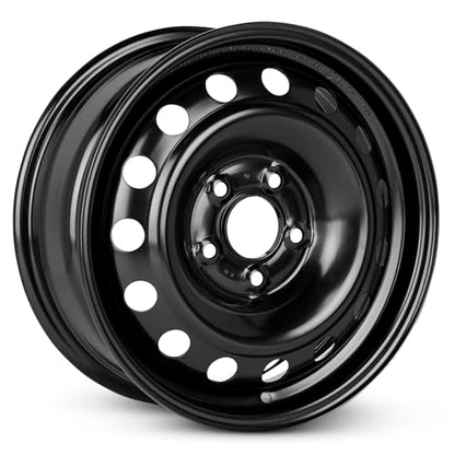 For 2003-2020 Mazda 3 16 Inch Painted Black Rim - OE Direct Replacement - Road Ready Car Wheel