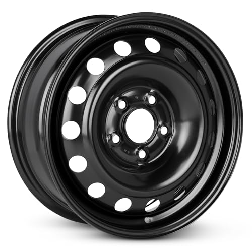 For 2003-2020 Mazda 3 16 Inch Painted Black Rim - OE Direct Replacement - Road Ready Car Wheel