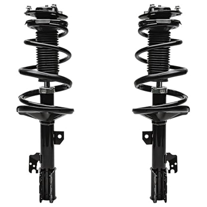 Detroit Axle - Front 4pc Struts Kit for Toyota Highlander - size: 4QS47073/Sway Kit