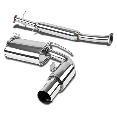 Auto Dynasty 3.5" Round Catback Exhaust System For 90-97 Mazda Miata MX-5