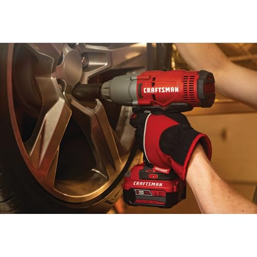 CRAFTSMAN V20 Cordless Impact Wrench, 1/2 inch, Bare Tool Only (CMCF900B) - style: Impact Wrench Only