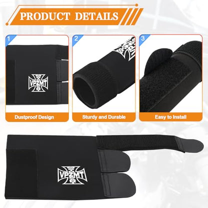 6" Fork Seal Protectors for 37-50mm Forks Harley V-Twin