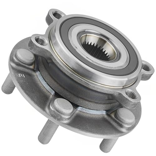 Detroit Axle - Front Wheel Hub and Bearings + Sway Bar End Links - size: 4SW42332/Kit