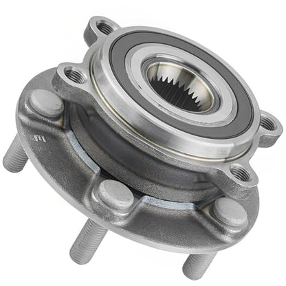 Detroit Axle - Front Wheel Hub and Bearings + Sway Bar End Links - size: 4SW42332/Kit