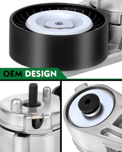 Belt Tensioner Assembly with Pulley for:-Jeep Grand Cherokee 99-04 - size: 38163