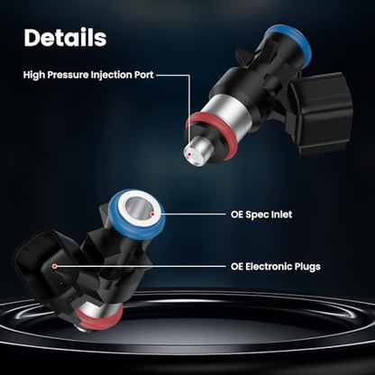 Fuel Injectors For Jeep Grand Cherokee WK2 Dodge Durango 3.6L 2016-2017