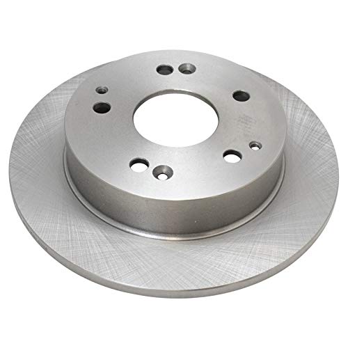 TRQ Front and Rear Brake Pad and Rotor Set Ceramic - style: BKA11265