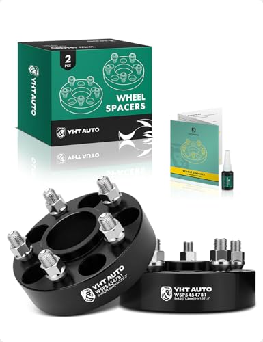 YHTAUTO 5x4.5 Hub Centric Wheel Spacers 1.5 Inch for Chrysler, Dodge - size: 1.5 Inch Thickness, style: 2 PCS