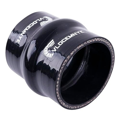 Silicone Reinforced Turbo/Intercooler/Intake Piping Coupler Industrial Hydraulic Hoses 4-Ply(5.4mm) (ID 3" inch (76mm) Hump Hose) - style: ID 3" inch (76mm) Hump Hose