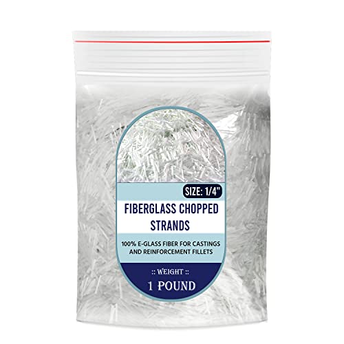 SIMOND STORE 1/4" Fiberglass Chopped Strands, 1 Pound