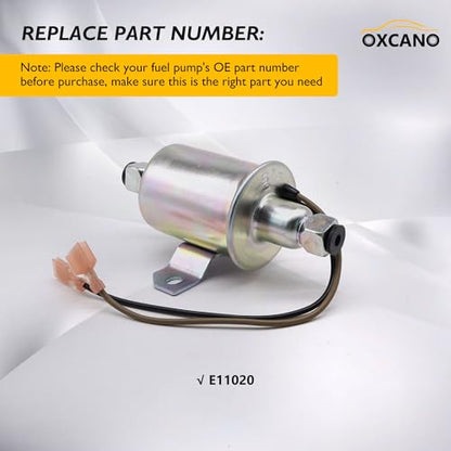 E11020 Electric Fuel Pump 12V Fits for Onan Generator Fuel Pump - style: E11020