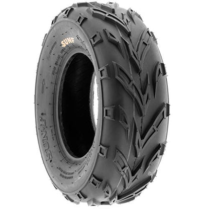 Pair of 2 SunF A004 ATV UTV 21x7-10 AT off-road Tires, Trail & Track, 6 PR, Tubeless - size: 21x7-10