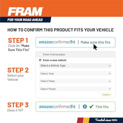 FRAM EG+ PH6607P, 10K Mile Change Automotive Replacement Interval Spin-On Engine Oil Filter for Select Vehicle Models - style: Extra Guard