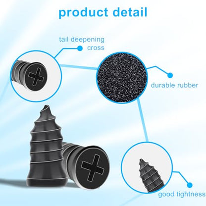 36Pcs Screw-in Tire Plug Kit Quick Fix Emergency Tire Repair Set