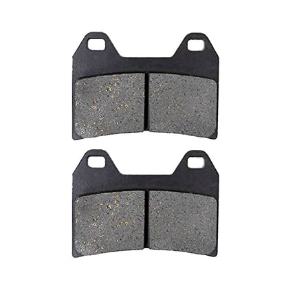 AHL Front & Rear Brake Pads Set for Victory V92C (All Models Single Front Rotor) 1998-2003 (Semi-metallic) - size: Semi-metallic