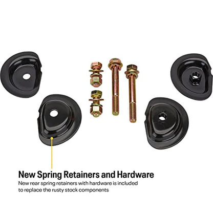 Drop Spring Lowering Kit, 2 Inch Front / 4 Inch Rear, For 1963-72 C10