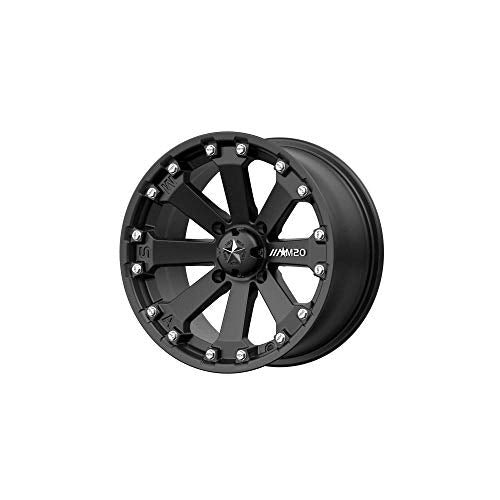 MSA Offroad Wheels MA20 14X7 4X156 S-BLK 00MM - M20-04756