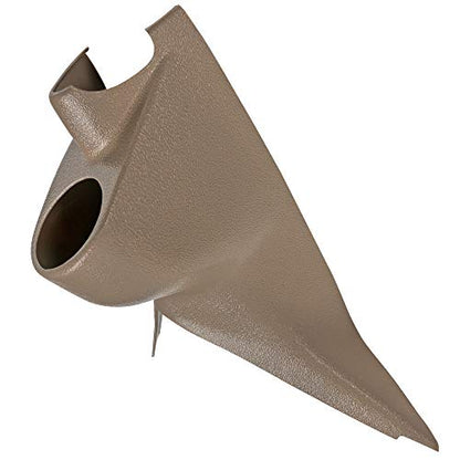 GlowShift Tan Single Pillar Gauge Pod Fits Ford Super Duty 2003-2007