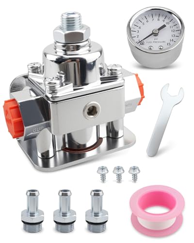 Fuel Pressure Regulator Kit 12-804 Fit for Holley Edelbrock Carburetors