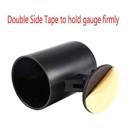 ESUPPORT Car 2" 52mm Single Hole Dash Gauge Pod Holder Black - color: Single Hole
