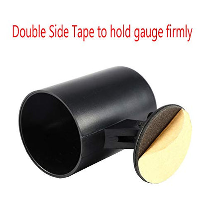 ESUPPORT Car 2" 52mm Single Hole Dash Gauge Pod Holder Black - color: Single Hole
