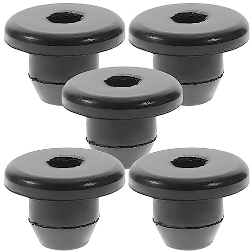 FAVOMOTO Floor Jack Repair 5pcs Hydraulic Jack Bung,Oil Filler Plugs for Horizontal Jacks Pressure Rod and Oil Reservoir - 1.4cm Rubber Oil Filler Plugs, 5N7X03I17J50CB7V7T