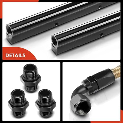 A-Premium Fuel Rail Kit Compatible with