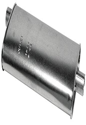 Walker SoundFX 18444 Direct Fit Exhaust Muffler 2.25" Inlet (ID) 2.25" Outlet (ID) for Jeep Grand Cherokee