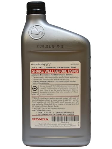 Honda 08200-9015 Automatic Transmission Fluid ATF-Type 2.0 (1 Quart) (5)