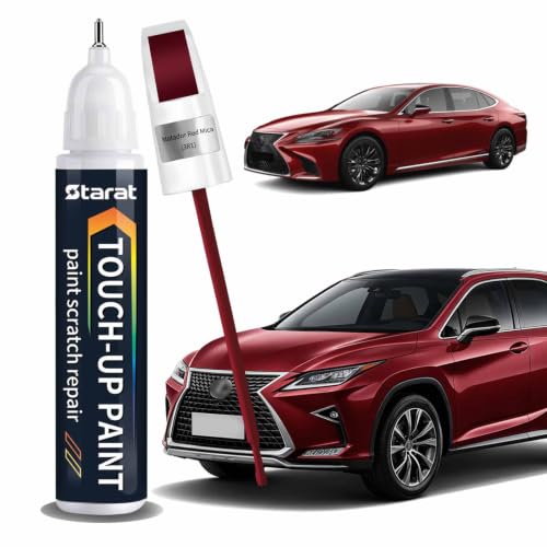 Matador Red Mica(3R1) Touch Up Paint Pen for Lexus Scratch Repair - color: Matador Red Mica (3R1)