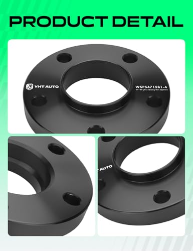 YHTAUTO 5x120 Hub Centric Wheel Spacers 20 mm for BMW - size: 20 MM Thickness, style: 4 PCS