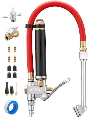 AstroAI T3 Tire Pressure Gauge with Inflator 10-120PSI, ANSI B40.1 Accuracy - size: Classic 10-120 psi