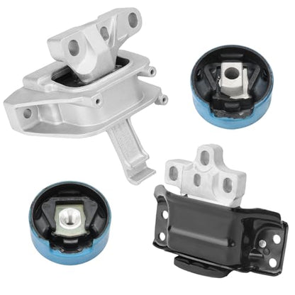 Engine Motor Transmission Mount Set Compatible with Volkswagen Atlas 3.6L